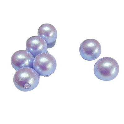 Half hole natural pearl loose beads