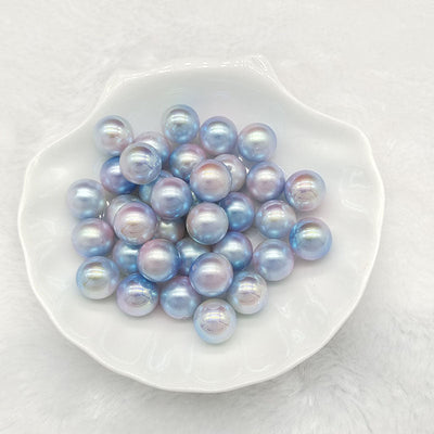 Half hole natural pearl loose beads