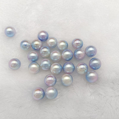 Half hole natural pearl loose beads