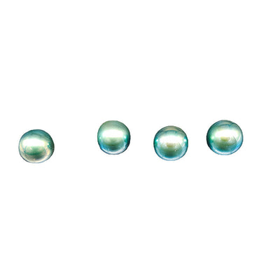 Half hole natural pearl loose beads