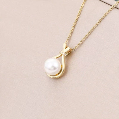 Lucky bag natural agate pearl jade necklace