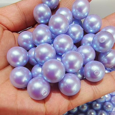 Half hole natural pearl loose beads