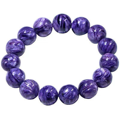 Natural purple dragon crystal bracelet