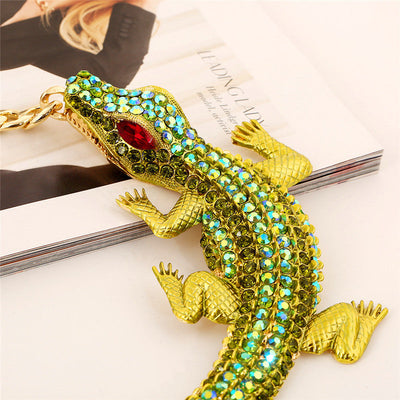 Crocodile Diamond Necklace