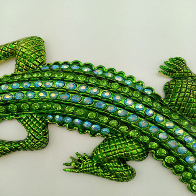 Crocodile Diamond Necklace