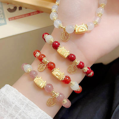 Lucky Dragon Natural Jewelry Bracelet