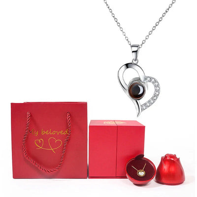 Lift rose gift box