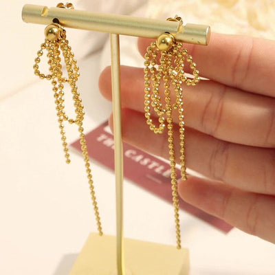 Tassel Pendant Earrings