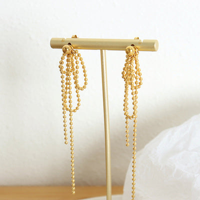 Tassel Pendant Earrings