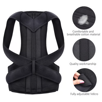 Lumbar support vest - relieves pain