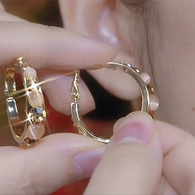 Exquisite Cat's Eye Earrings