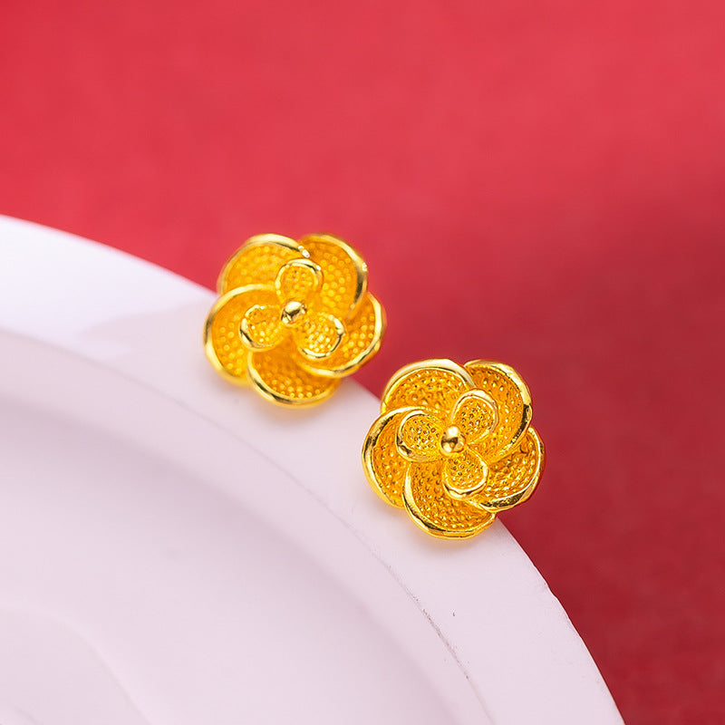 Small flower earrings