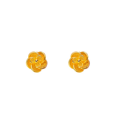 Small flower earrings