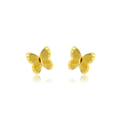 Small butterfly earrings