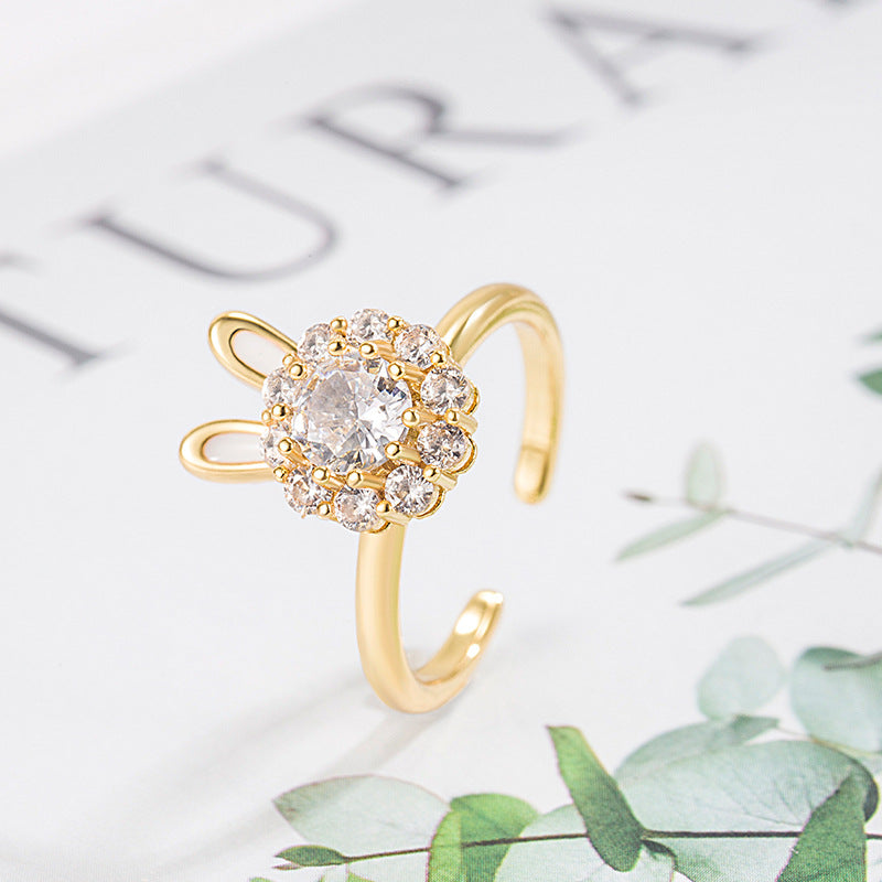 Spinning Bunny Ring