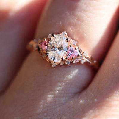 White light condensation • White Crystal Ring