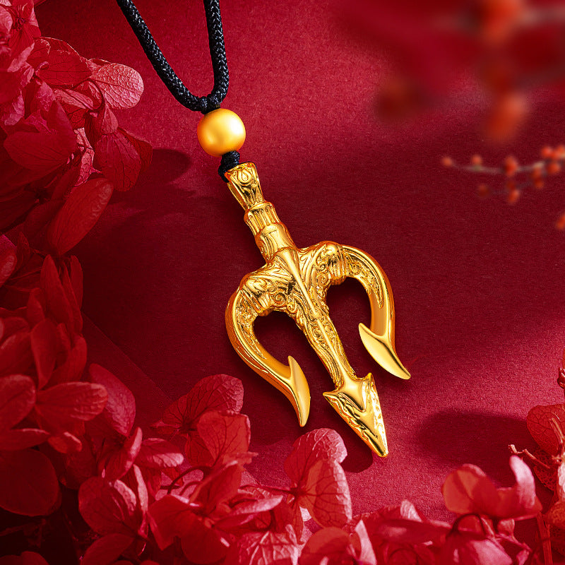 Poseidon Trident Necklace