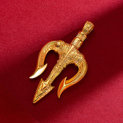 Poseidon Trident Necklace