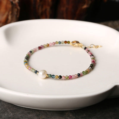 The Energy-Enhancing ?  Agate pearl Bracelet