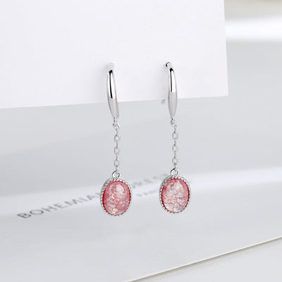Ice Flower ? Crystal Earrings
