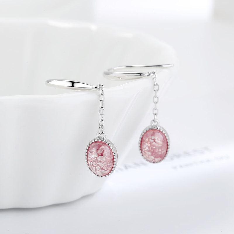 Ice Flower ? Crystal Earrings