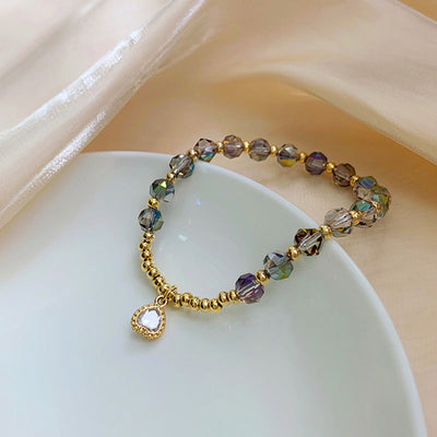 High cold love heart pendant Bracelet
