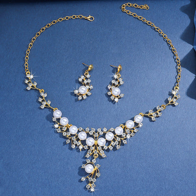 Shining Natural Freshwater Pearl Bracelet Necklace