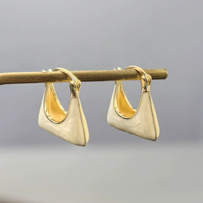 Bag earrings