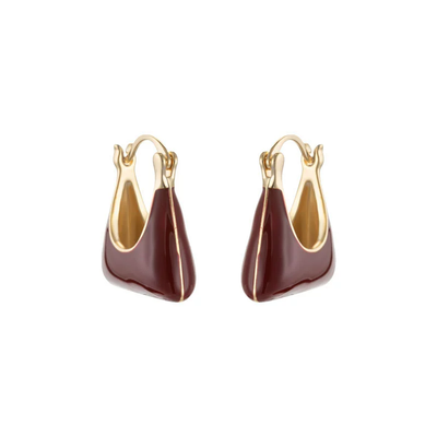 Bag earrings