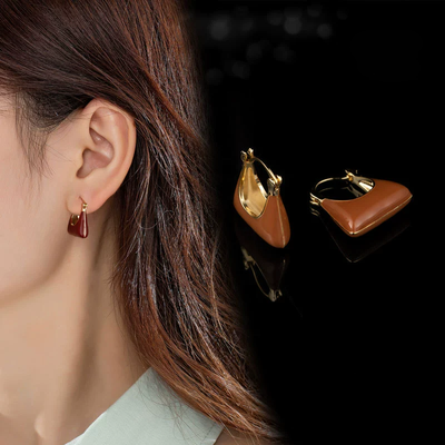 Bag earrings