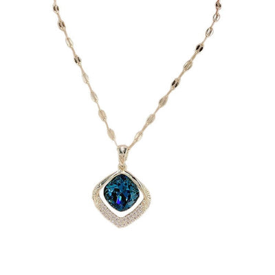 Natural Crystal Geometric Necklace