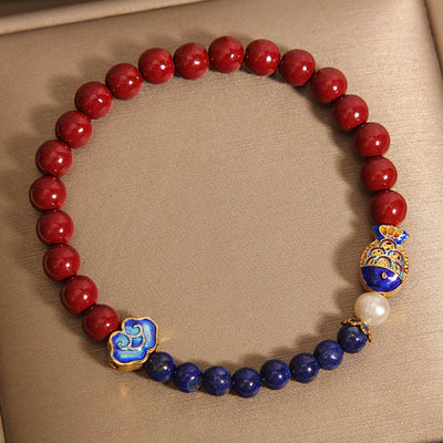 Koi Natural Cinnabar Bracelet