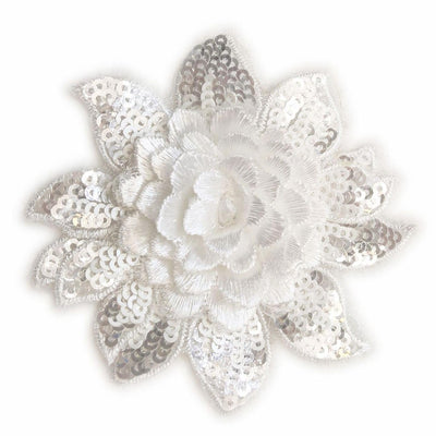 3D lace flower decorations