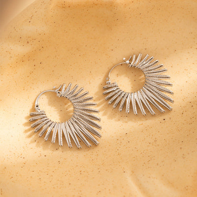 Light luxury heart earrings