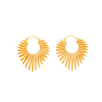 Light luxury heart earrings