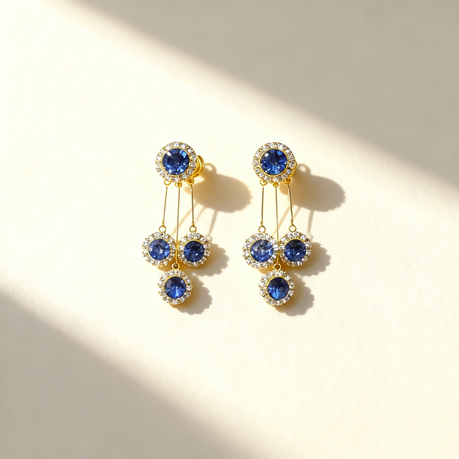 Flower clusters Tassel Earrings