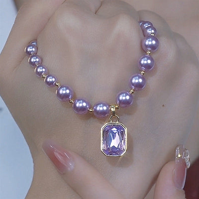 Sugar Cube Natural Freshwater Pearl Necklace