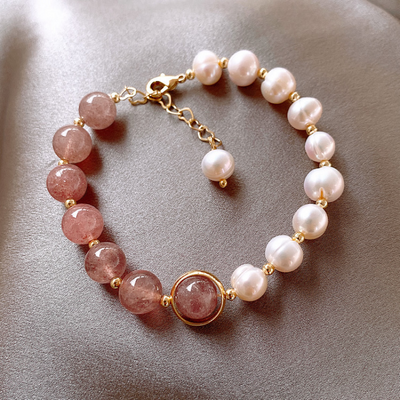 Companion?Crystal Pearl Bracelet