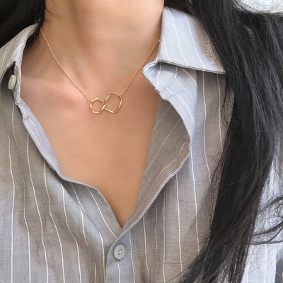 "Connected to each other" necklace