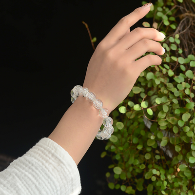 Purification ? Energy colorless crystal Bracelet