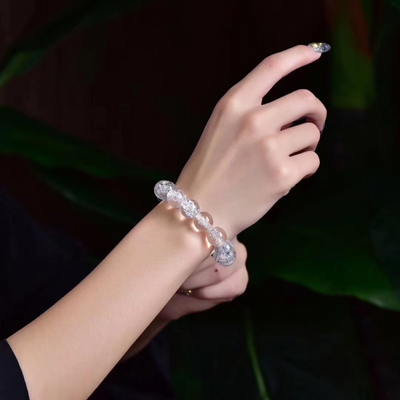 Purification ? Energy colorless crystal Bracelet
