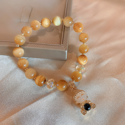 Smile ? Tiger's Eye Crystal Bracelet