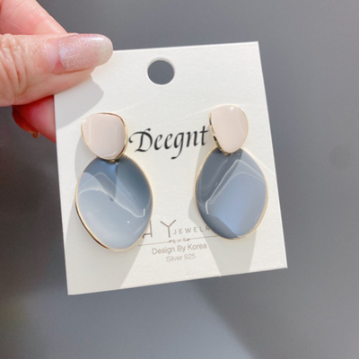 925 silver glaze earrings