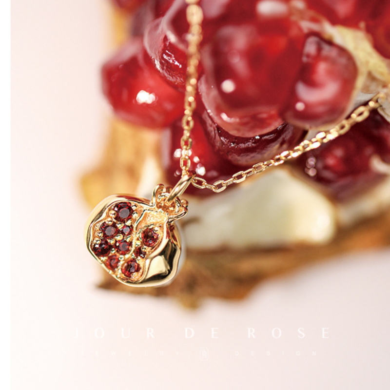 Charm ?  pomegranate necklace