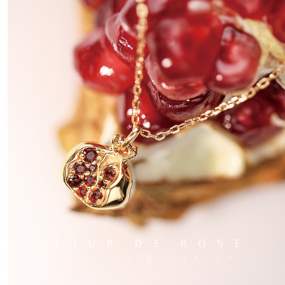 Charm ?  pomegranate necklace