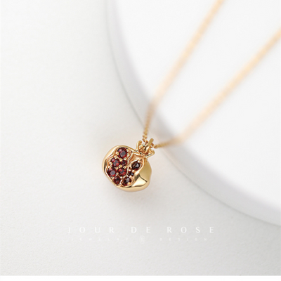 Charm ?  pomegranate necklace