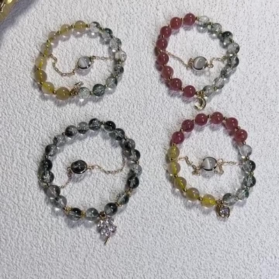 Four Leaf Clover ? Aquatic Crystal Bracelet