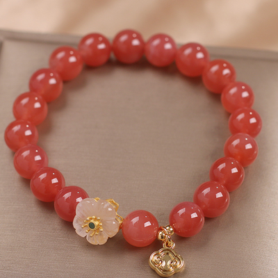 Flowers • Sunstone Bracelet