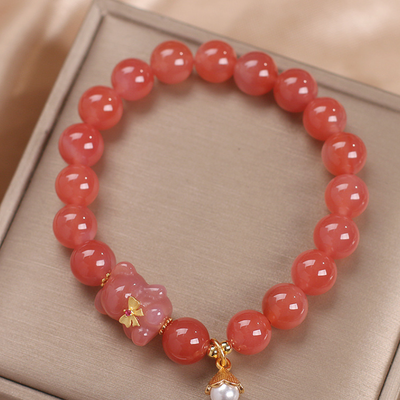 Cute Bear • Sun Stone Bracelet