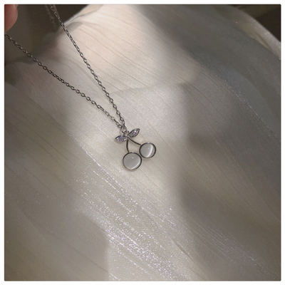 Cherry • Opal necklace